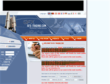Tablet Screenshot of gfx-trading.com